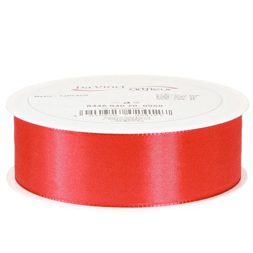 položky Dárková stuha a ozdobná stuha polyesterová stuha červená 40mm 50m