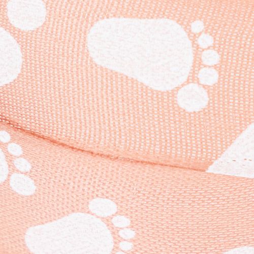 položky Dárková stuha na dětské nožičky, křtinová dekorace, růžová stuha, 25mm, 16m