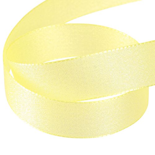 položky Dárková stuha žlutá slídová ozdobná stuha třpytivá 25mm 20m
