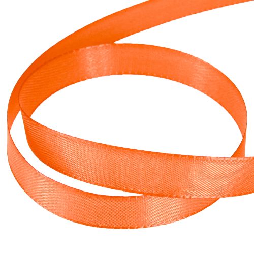 položky Dárková stuha oranžová stuha ozdobná stuha 15mm 50m