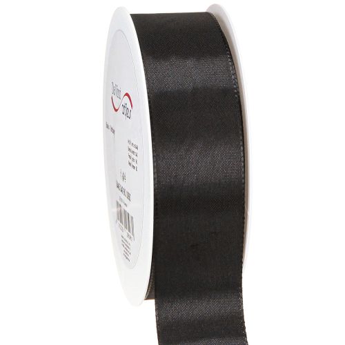 položky Dárková stuha černá smuteční stuha ozdobná stuha 40mm 50m