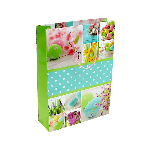 Floristik24 Dárková taška velikonoční motiv 18cm x 23cm 1ks