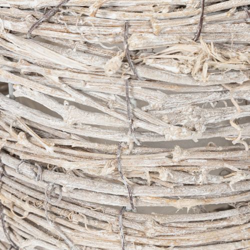 položky Dekorativní konev na zalévání s vkusným tkaným designem pro elegantní bytovou dekoraci, 26 cm