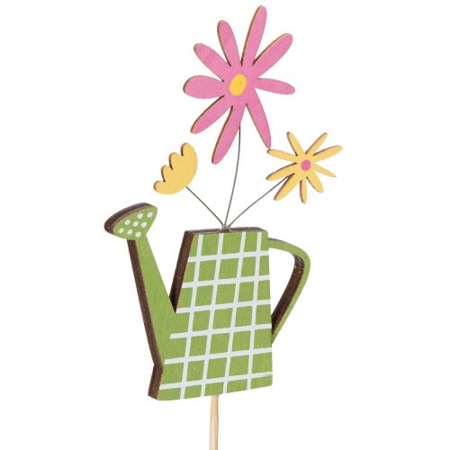 položky Dekorace z konví na zalévání pro jarní výzdobu zahrady nebo květináčů (12 kusů)