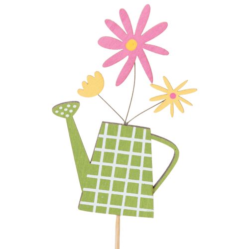 položky Dekorace z konví na zalévání pro jarní výzdobu zahrady nebo květináčů (12 kusů)