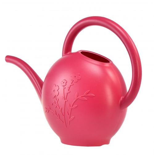 položky Konev na pokojové rostliny fuchsiový motiv květiny 34×24cm 1,8L
