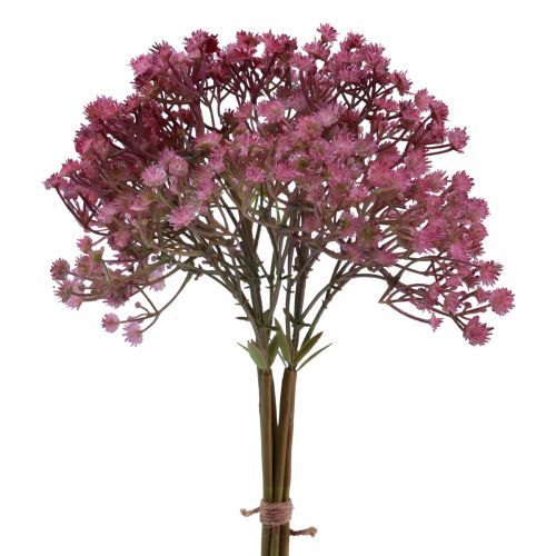 Floristik24 Gypsophila Gypsophila Gypsophila umělá růžová 35cm 5 ks