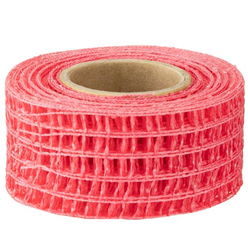 položky Síťovaná páska 4,5cm x 10m růžová