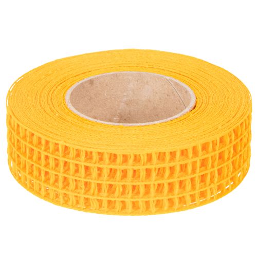 Dekorativní síťovaná páska, různé barvy, 3 cm x 10 m, 7 kusů | Floristik24.cz