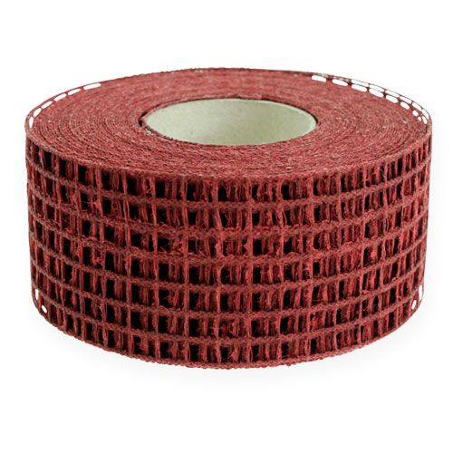 položky Mřížková páska 4,5cm x 10m Bordeaux