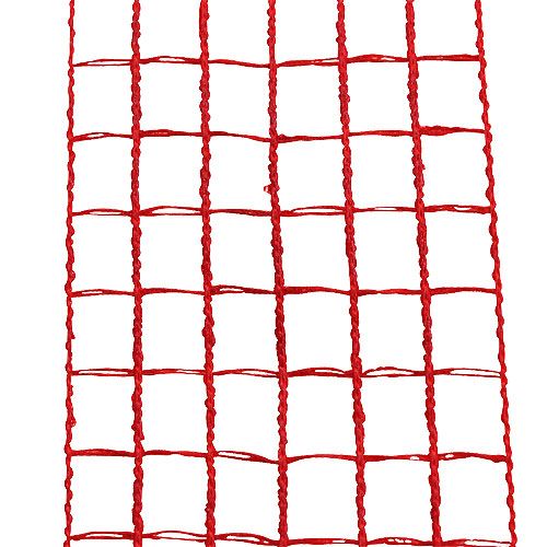 položky Síťovaná páska 4,5cm x 10m červená