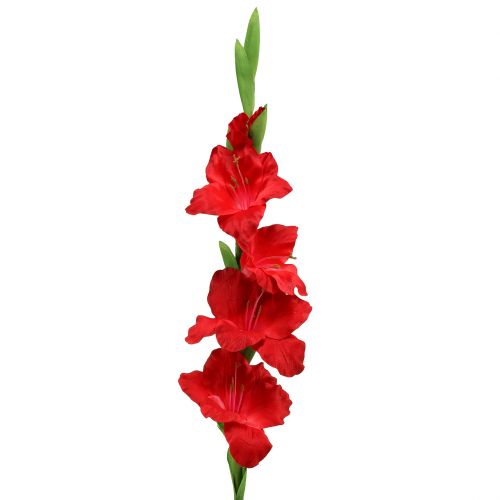 Floristik24 Mečík červený umělý 86cm