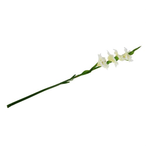 Floristik24 Mečík bílý 86cm umělý
