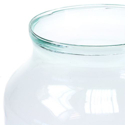 položky Deco skleněná podlahová váza Ø21cm H30cm