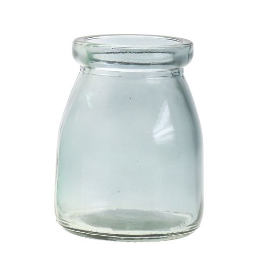 Floristik24 Deko sklo Ø6cm V8cm zelená/šedá 6ks