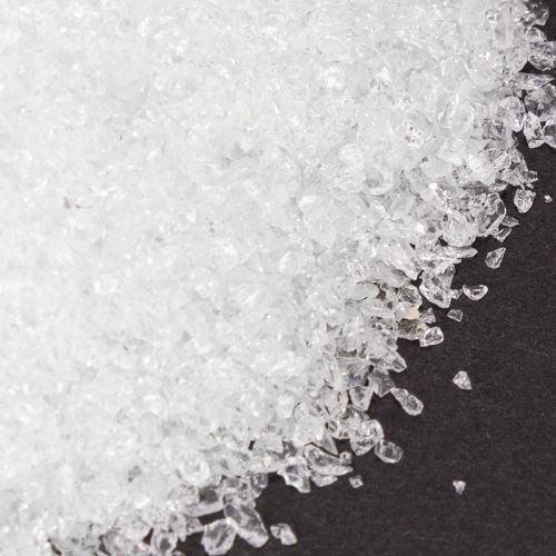 položky Skleněné kameny 1mm - 2mm přírodní barvy 2kg