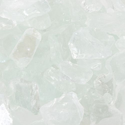 položky Skleněné kameny 25mm - 35mm přírodní barvy 2kg