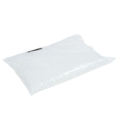 Floristik24 Skleněné kameny 2mm - 4mm přírodní barva 2kg