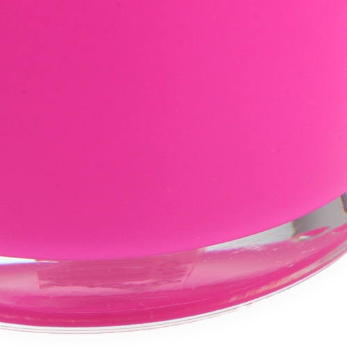 Floristik24 Mini stolní váza růžová Ø10cm V9cm