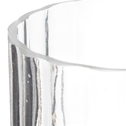 položky Vysoce kvalitní skleněná váza pro dekorativní aranžmá v moderních domácnostech, 24 cm