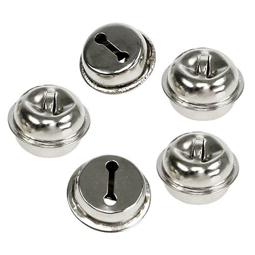 Zvonková spona 19mm stříbrná 20ks
