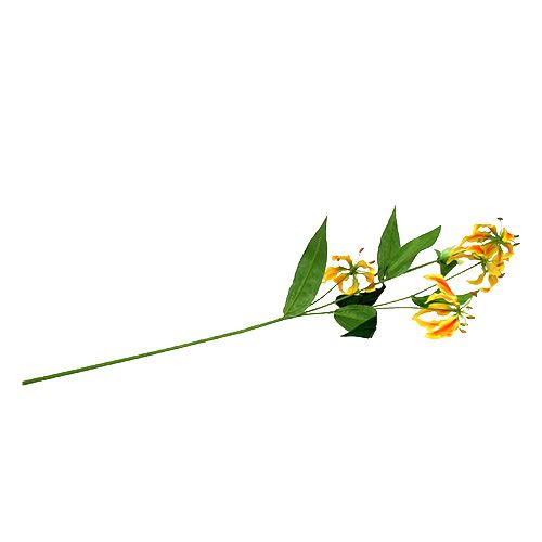 Floristik24 Větev Gloriosa oranžovožlutá 90cm 1ks