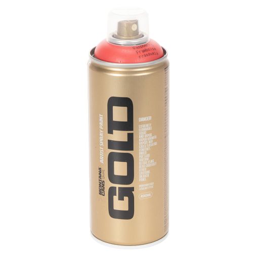 Malinová barva ve spreji na povrchy a dekorace Montana Gold Red 400ml nakoupit | Floristik24.cz