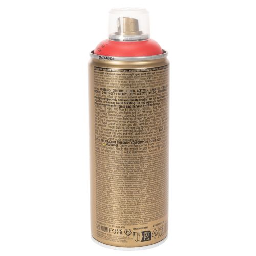 Malinová barva ve spreji na povrchy a dekorace Montana Gold Red 400ml | Floristik24.cz