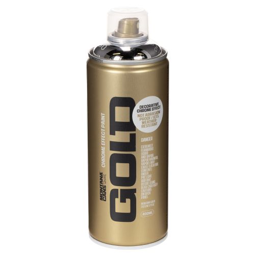 Dekorativní sprej s efektem stříbrného chromu pro vnitřní použití Montana Plechovky 400ml