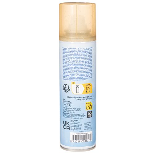 Zlatý třpytivý sprej na vánoční dekorace, 150 ml | Floristik24.cz