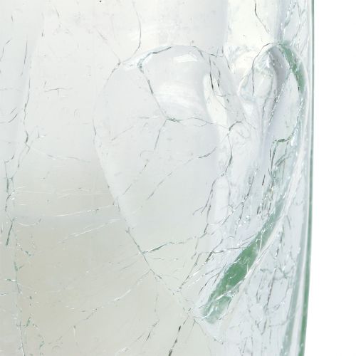 Floristik24 Hrob světlé srdce 52h Ø10cm H34,5cm zlatá