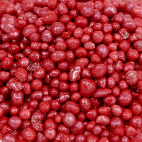 Floristik24 Granule 2mm - 4mm Red Brilliant Light 1l