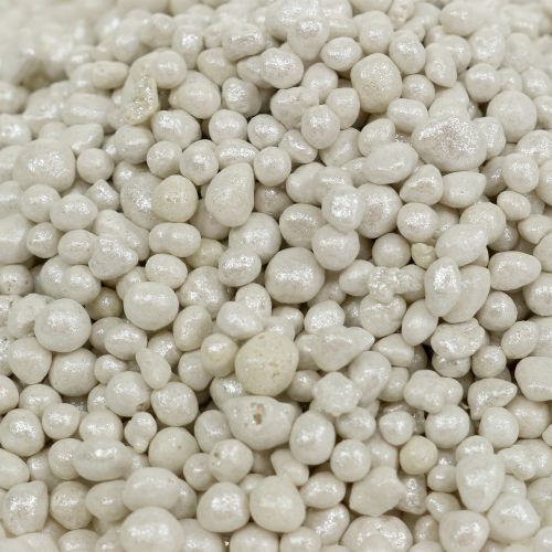 Floristik24 Granule 2mm - 4mm bílé brilantní světlo 1l