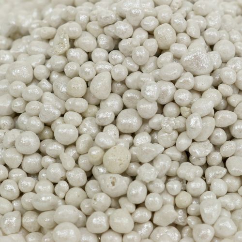 položky Granule 2mm - 4mm bílé brilantní světlo 1l