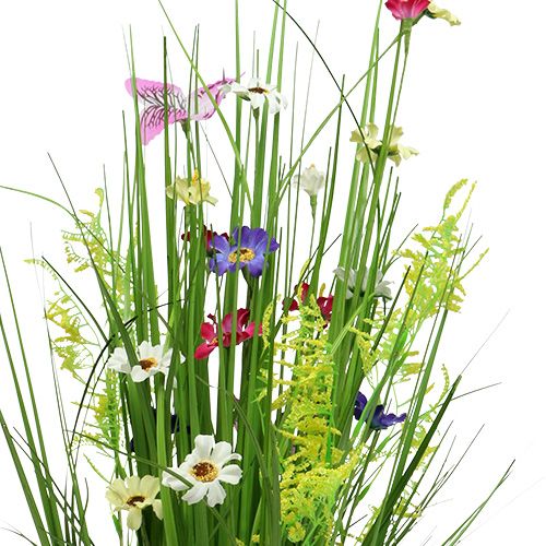 Floristik24 Travní trs s květy 73 cm