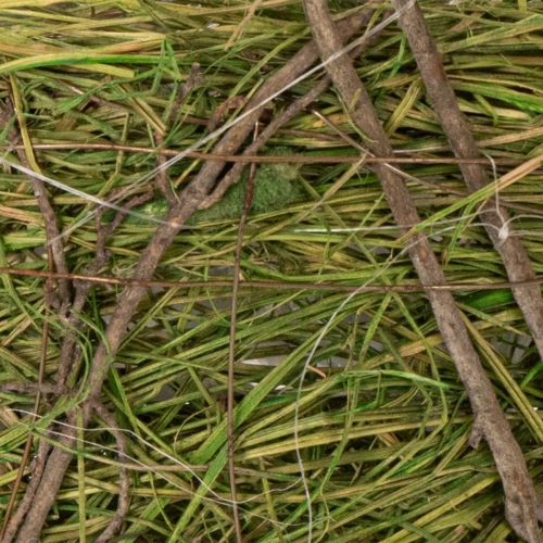 položky Velikonoční košík, přírodní design, ruční košík pro slavnostní dekoraci domova, 25 cm