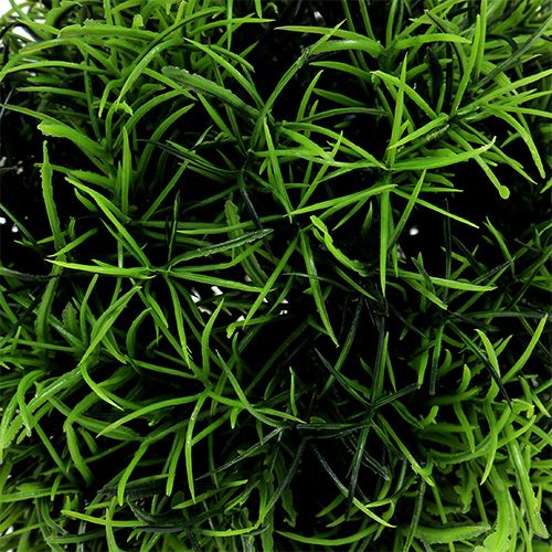 Floristik24 Tráva koule zelená dekorativní koule umělá Ø15cm 1 kus