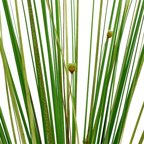 položky Větev trávy s květy 58cm zelená 6ks