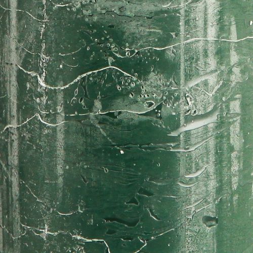 položky Velké sloupové svíčky zelené tmavě zelené 85x200mm 2 ks