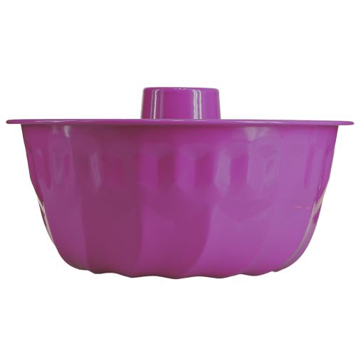 položky Bundt dortová forma kovová ozdobná dortová forma fialová Ø23cm V12cm