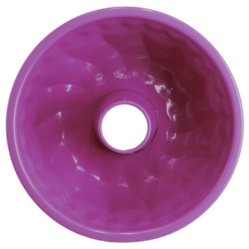 položky Bundt dortová forma kovová ozdobná dortová forma fialová Ø23cm V12cm