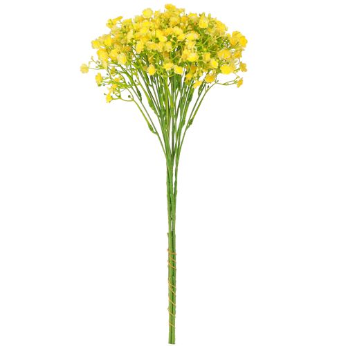 položky Gypsophila paniculate sádrovec bylina žluté květy L46cm 4 ks