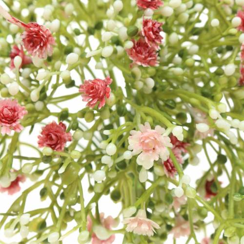 Floristik24 Gypsophila gypsophila umělá ve svazku růžová H28cm 6ks