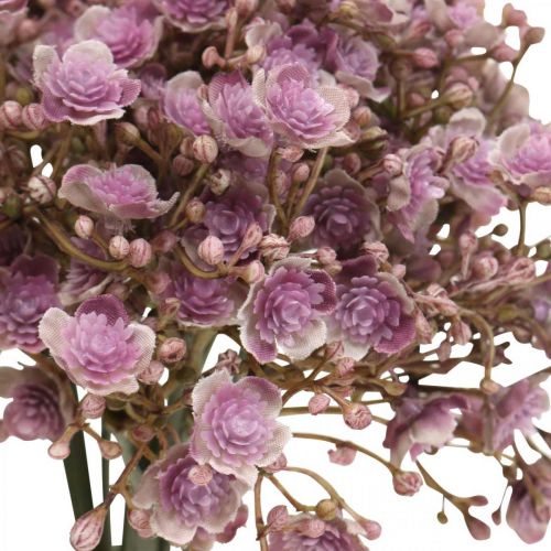 Floristik24 Gypsophila umělá fialka podzimní dekorace 29,5cm 18ks