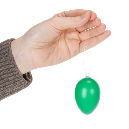 položky Velikonoční ozdoby na vajíčka pro jarní výzdobu, domov nebo zahradu. Barevné dekorativní předměty, 6 cm, 24 kusů.