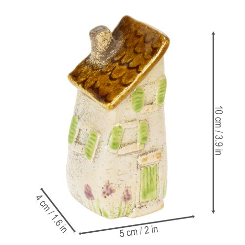 položky Keramická bytová dekorace do interiéru a květináčů. Ideální dárek. 10 cm, 3 kusy.
