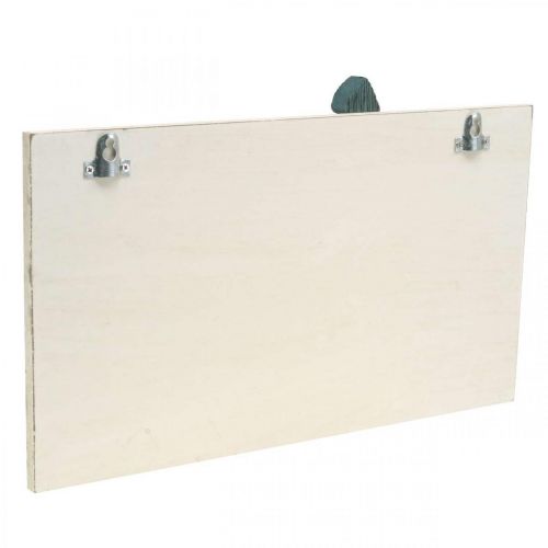 Floristik24 Plážová šatní skříň, námořní dřevěná dekorace, věšák na háčky Shabby Chic L33cm