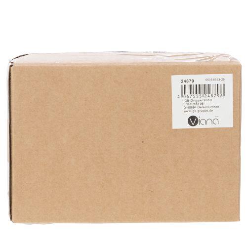 položky Dekorativní velikonoční zajíček z plastu, dodávaný ve tvaru králíka, 11 cm, 4 kusy.