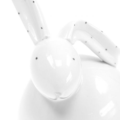 Floristik24 Keramický králík bílý 14cm 2ks