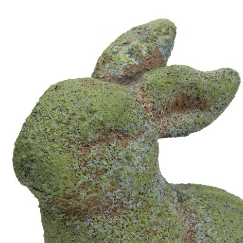 Floristik24 Zahradní figurka zajíček mechový 20cm x 13cm V25cm